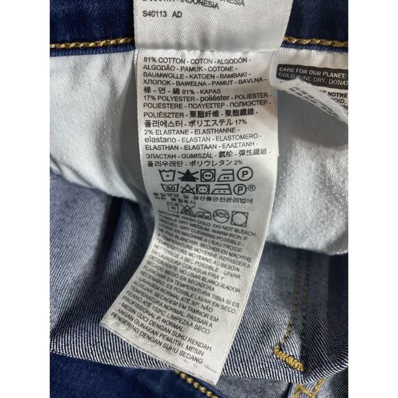 Levi's 315 Shaping Bootcut Jeans Size 32 High Rise Western Hippie Cowgirl - Picture 7 of 7